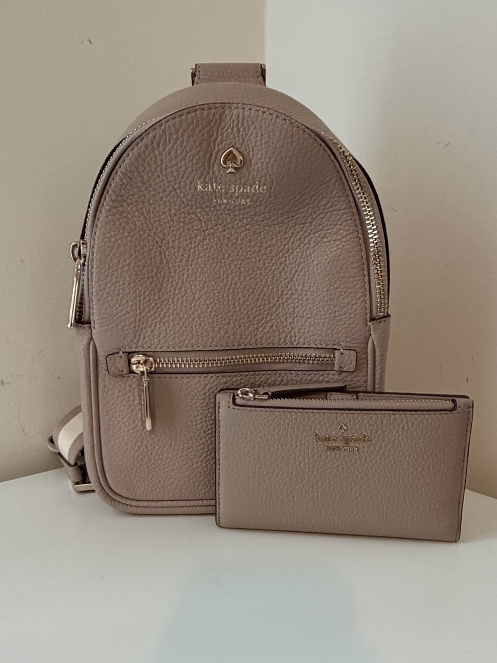 kate spade sling/crossbody with matching wallet